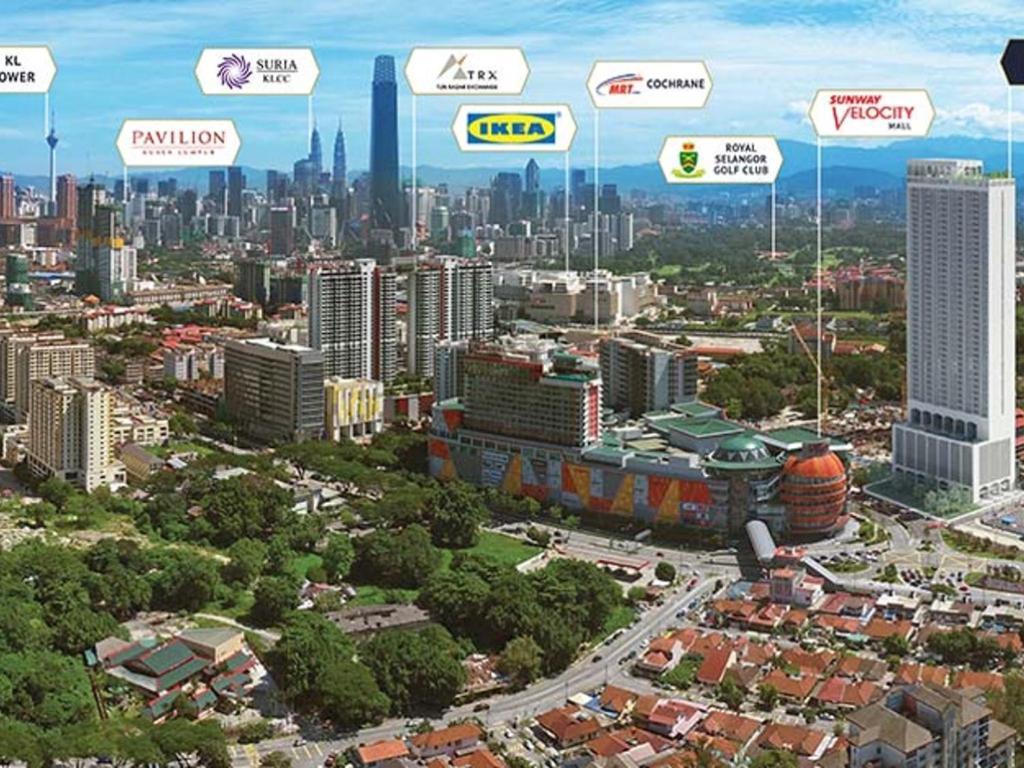 Una Residences, Sunway Velocity By Five Senses クアラルンプール エクステリア 写真